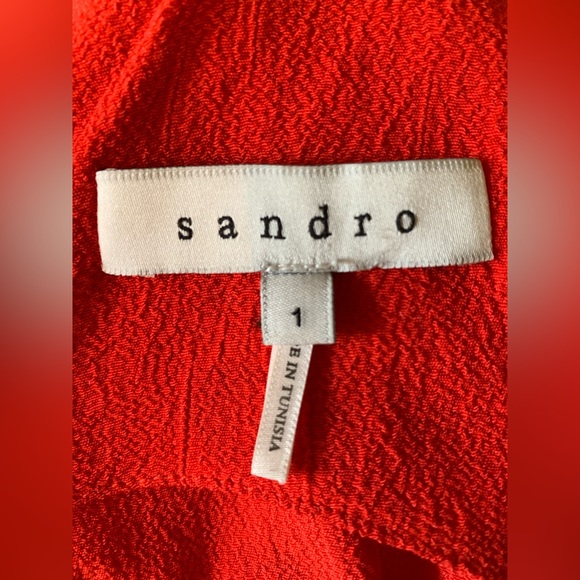 Sandro Ruffle Dress - Picture 8 of 9